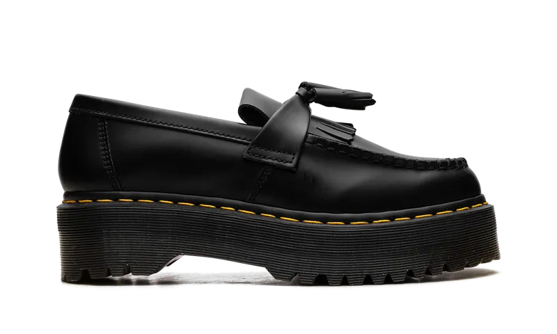 Dr Martens Adrian Leather Platform Tassel Loafers “Black” (27989001)
