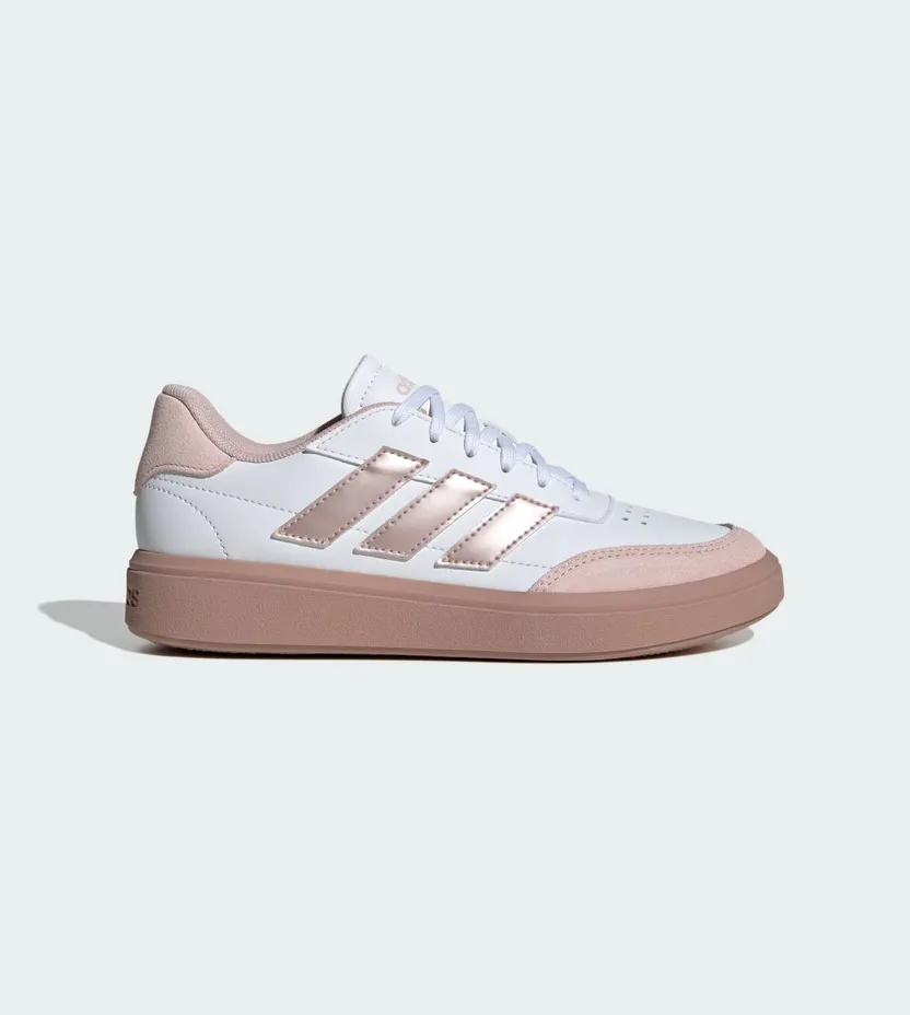 adidas Courtblock Cloud White Sandy Pink Met. Sandy Pink (ID6498)