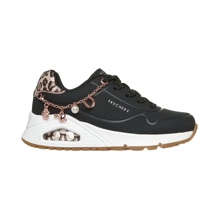 Skechers Uno Gen1 “Leopard Rockstar Black / Luipaard” (310921LBKLD)