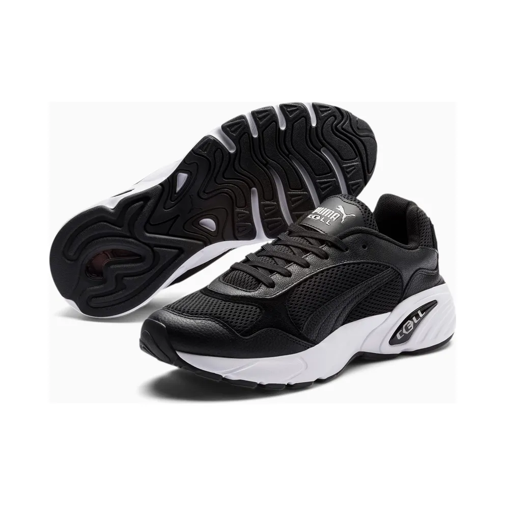Puma Cell Viper leren Black/White/Silver (37099604)