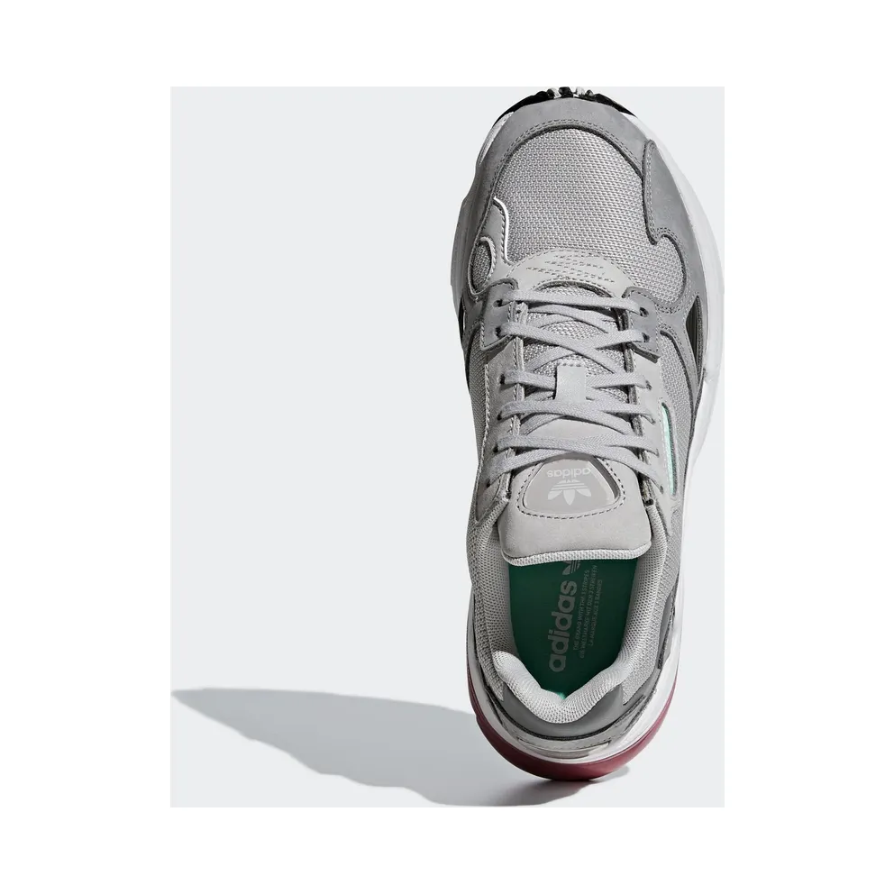 adidas Falcon Grey Maroon (W) Grey/Grey/Trace Maroon (D96698)