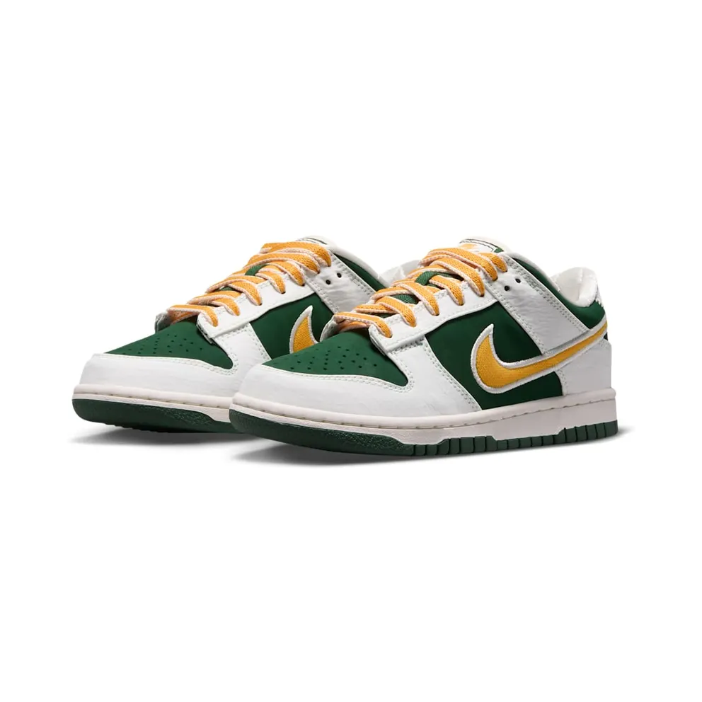Nike Dunk Low LV8 GS “Sail / Fir / University Red / University Gold” (IV5971-100)