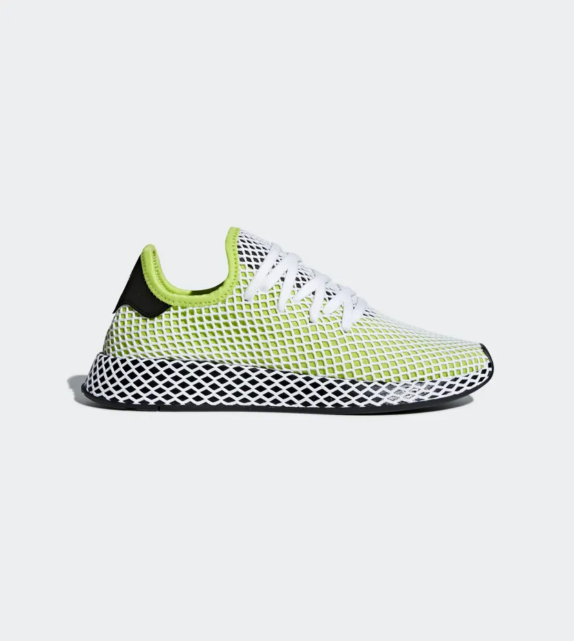adidas Deerupt Muted Neons Solar Slime