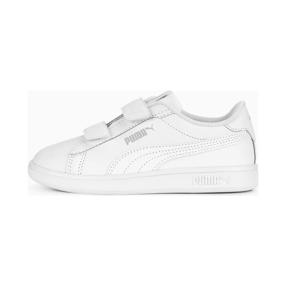 Puma Smash 3.0 Leather für Kinder Weiß (392033-02)