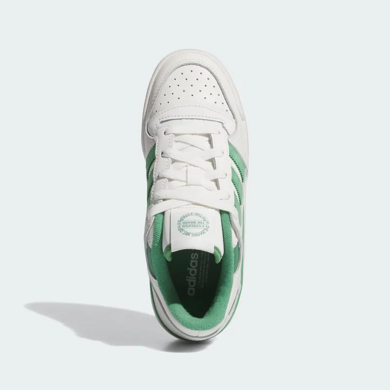 adidas Forum Low CL Shoes Kids Cloud White / Preloved Green / Preloved Green (ID8722)