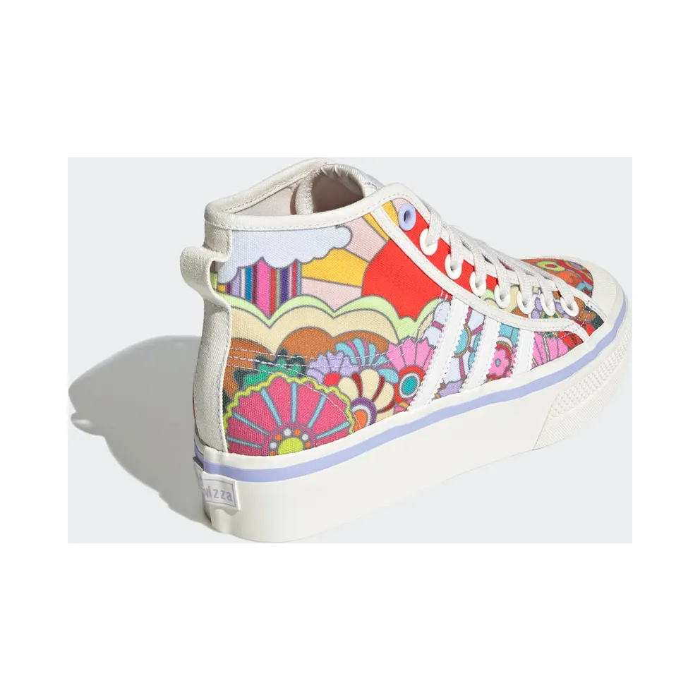 adidas Nizza Platform Mid Off White / Cloud White / Violet Tone (GY5465)