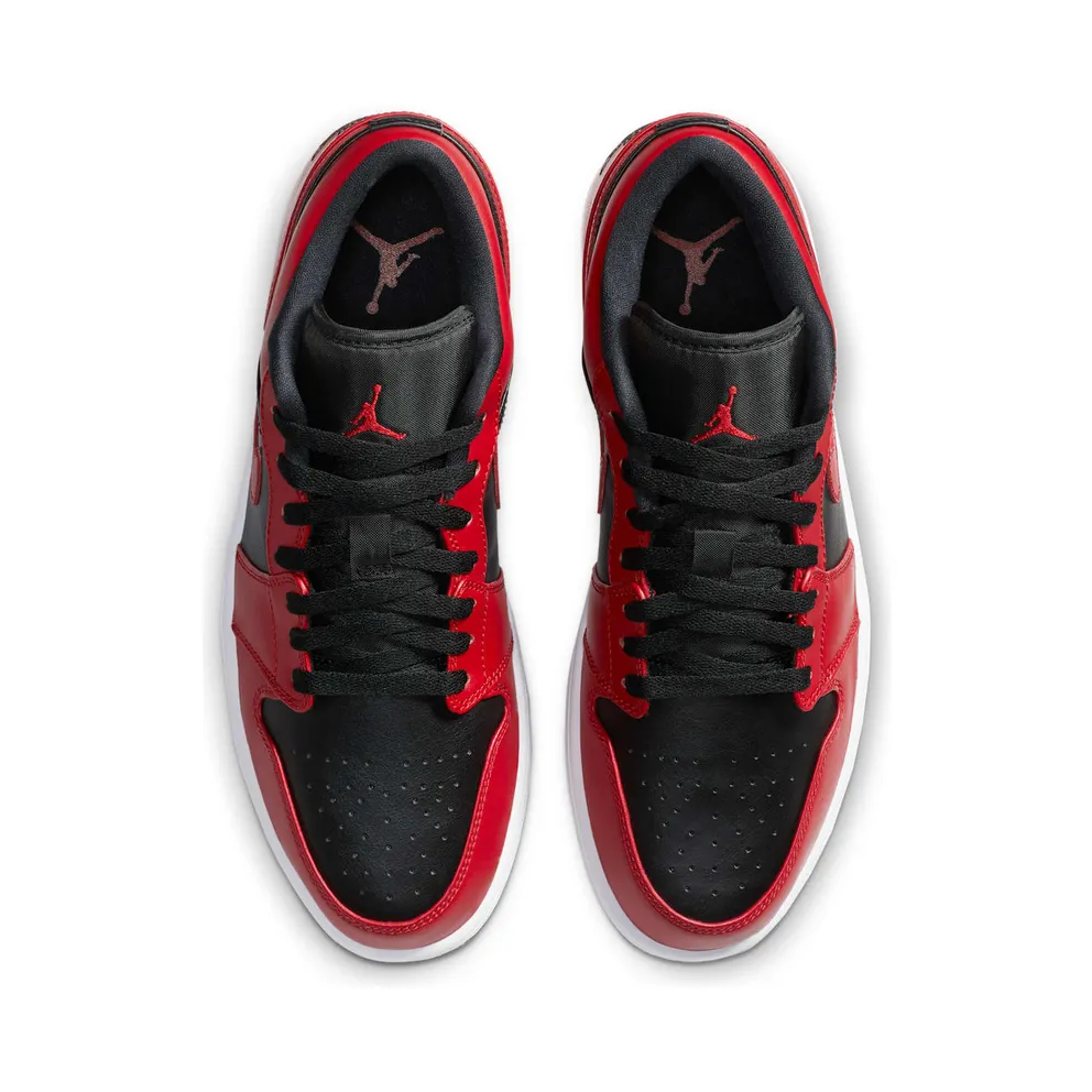 Jordan 1 Low Reverse Bred Gym Red/Black-Gym Red-White (553558-606)