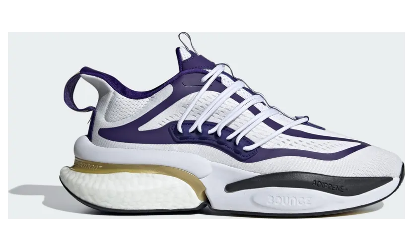 adidas Washington Alphaboost V1 Cloud White Team College Purple Core Black (IE1036)