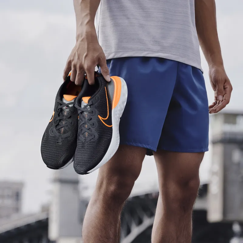 Nike Renew Run Black/Particle Grey Black/Particle Grey-White-Total Orange (CK6357-001)