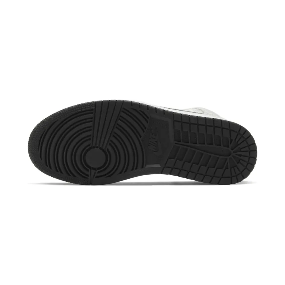 Jordan 1 Mid SE Disco Metallic Silver (W) Silver/White-Black (CU9304-001)