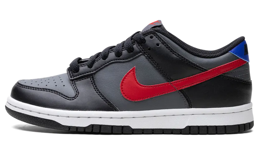 Nike Dunk Low GS “Black / University Red” (FV0373-001)