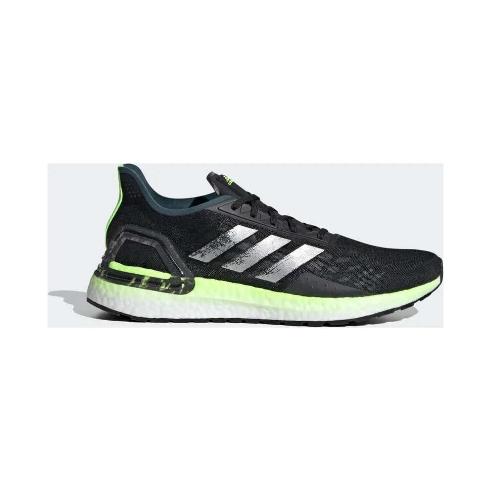 adidas Ultraboost PB Laufschuh Core Black / Silver Metallic / Signal Green (EH1226)
