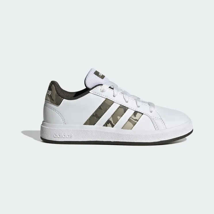 adidas Grand Court 2.0 Cloud White / Olive Strata / Shadow Olive (IF3669)