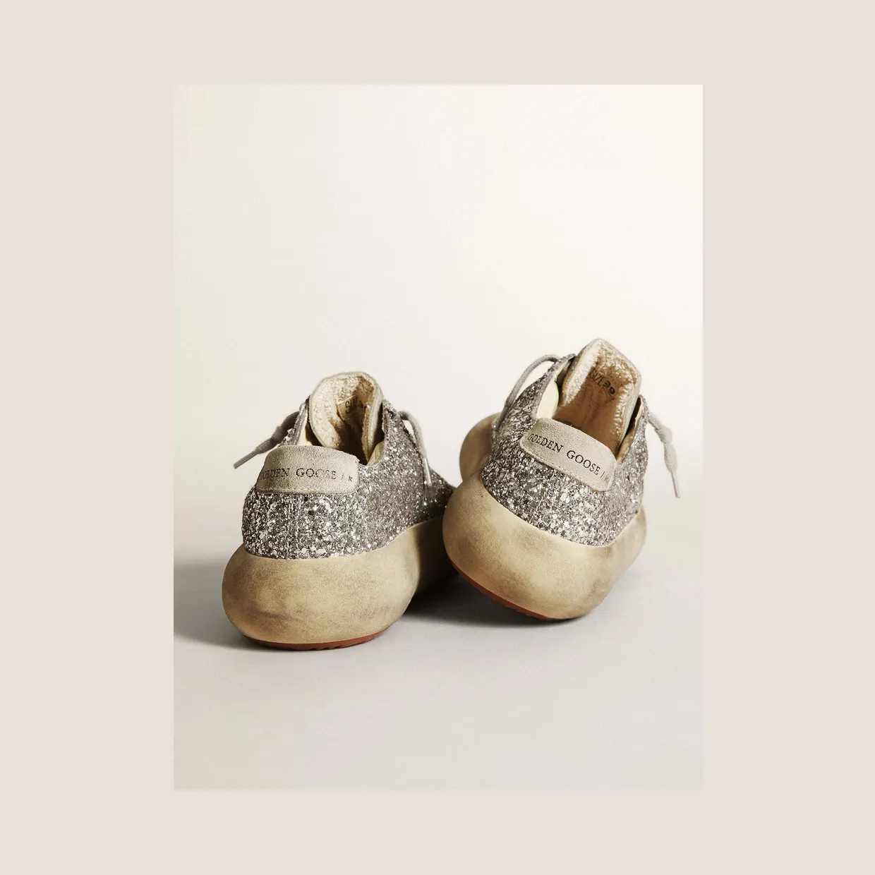 Golden Goose Space-Star In Silver Glitter With Ice-Gray Star (GWF00378.F003309.70136) (5)