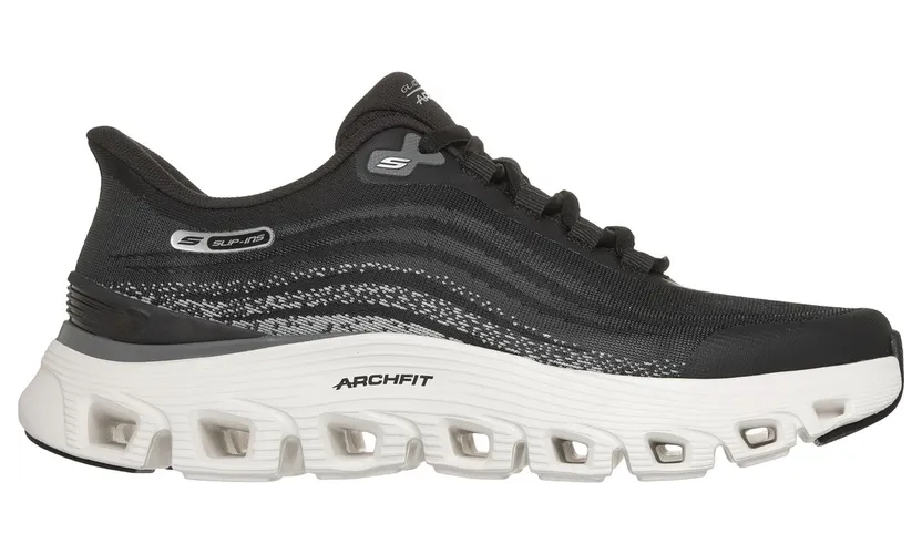 Skechers Slip-ins: Arch Fit Glide-Step Wave – Zanaro Sneaker Zwart