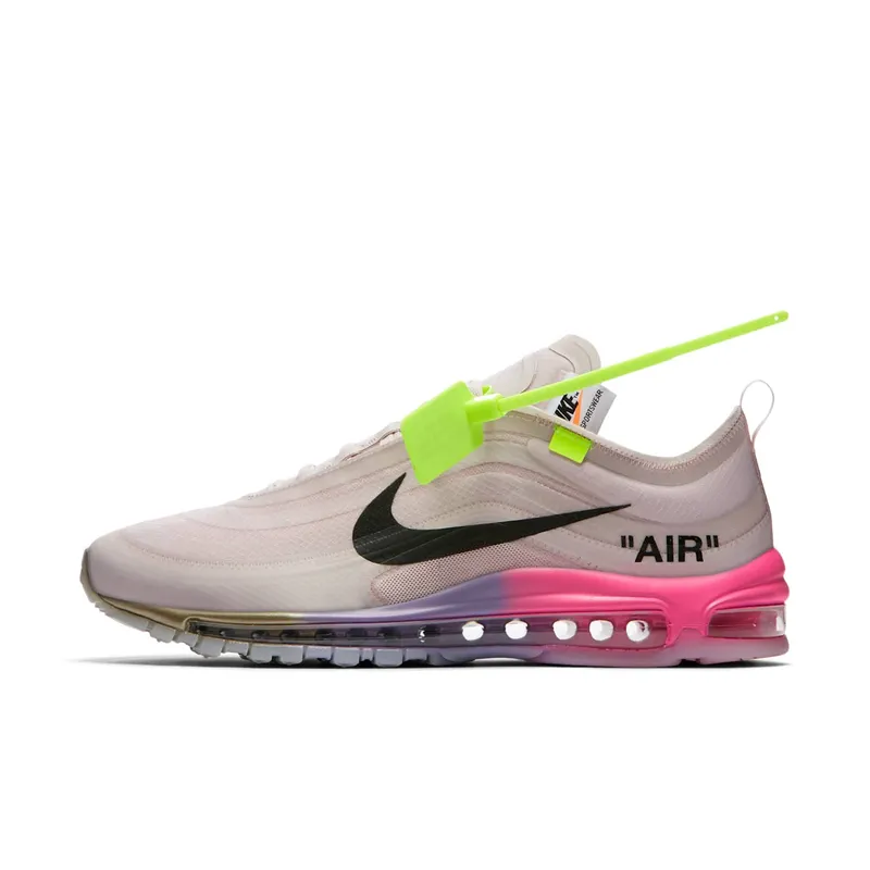 Nike Air Max 97 Off-White Elemental Rose Serena “Queen” Elemental Rose/Black-Barely Rose-White (AJ4585-600)
