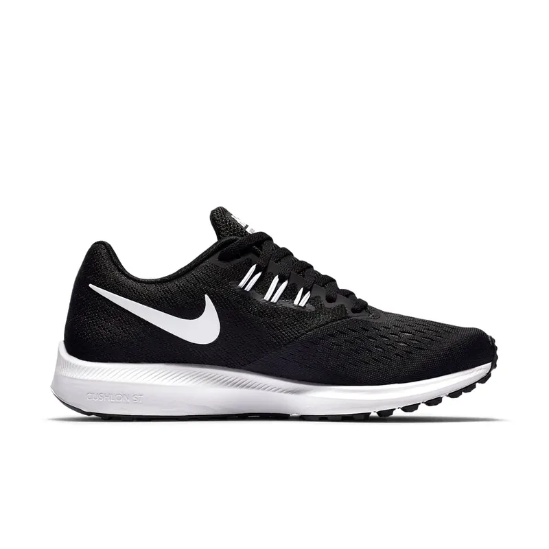 Nike Zoom Winflo IV 4 Black-White-Dark Grey (898485-001)