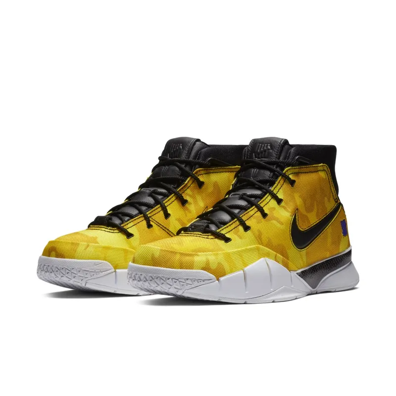 Nike  Kobe 1 Protro Undefeated Yellow Camo (La Brea) Multi-Color/Black-University Gold (BV1207-901)