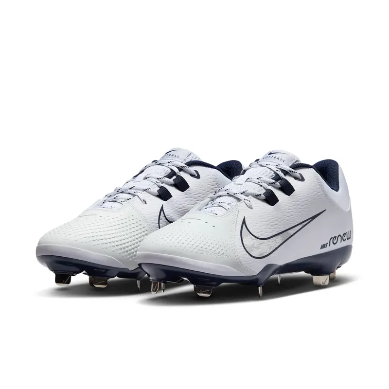 Nike Hyperdiamond 4 Pro White Midnight Navy Wolf Grey (FZ0922-100)