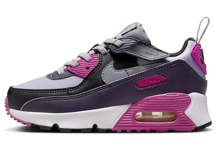 Nike Air Max 90 EasyOn Cement Grey Black Dark Raisin (HF6357-003)