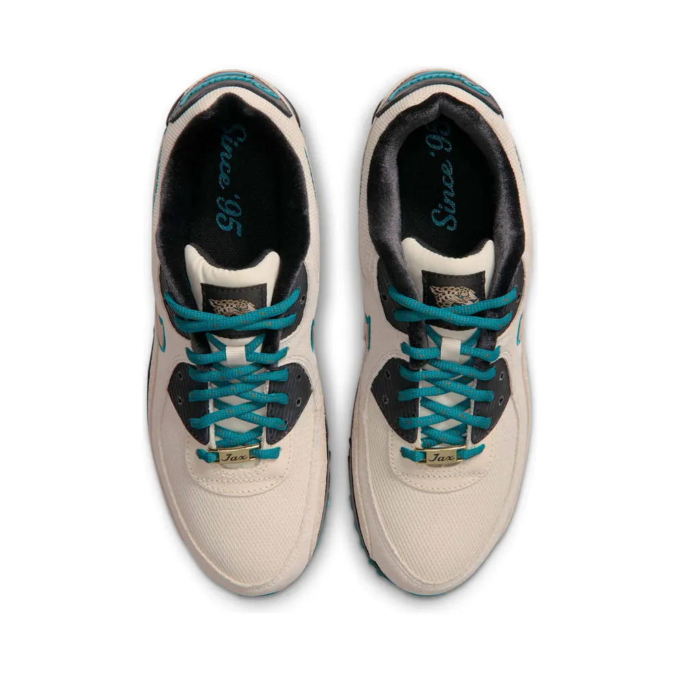 NFL x Nike Air Max 90 – Jacksonville Jaguars – “Natural / Metallic Gold / Black” (IW1139-100)