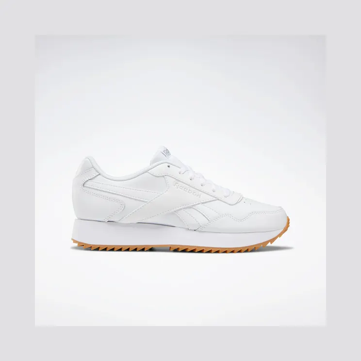 Reebok Royal Glide Ripple Double Schoenen White / Steel / Gum
