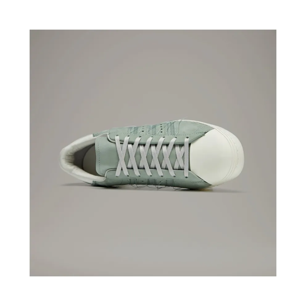 Adidas Y-3 Superstar Silver Green / Off White / Light Brown (IG0801)