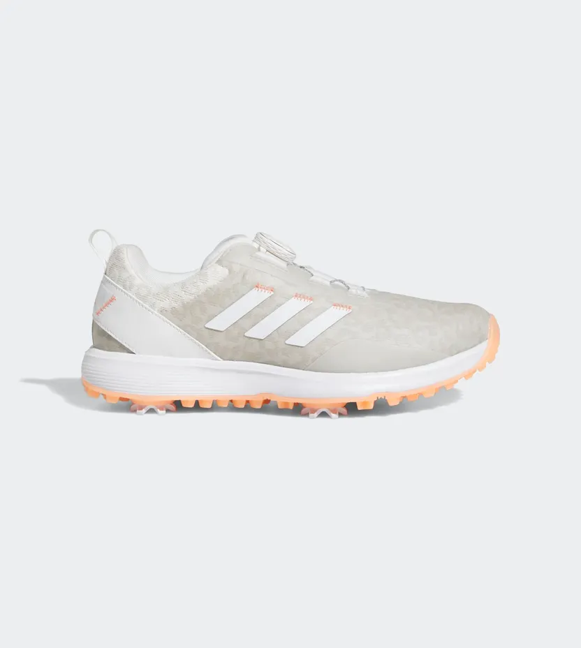 adidas S2G BOA Spiked Golf Cloud White Coral Fusion (GV9434)