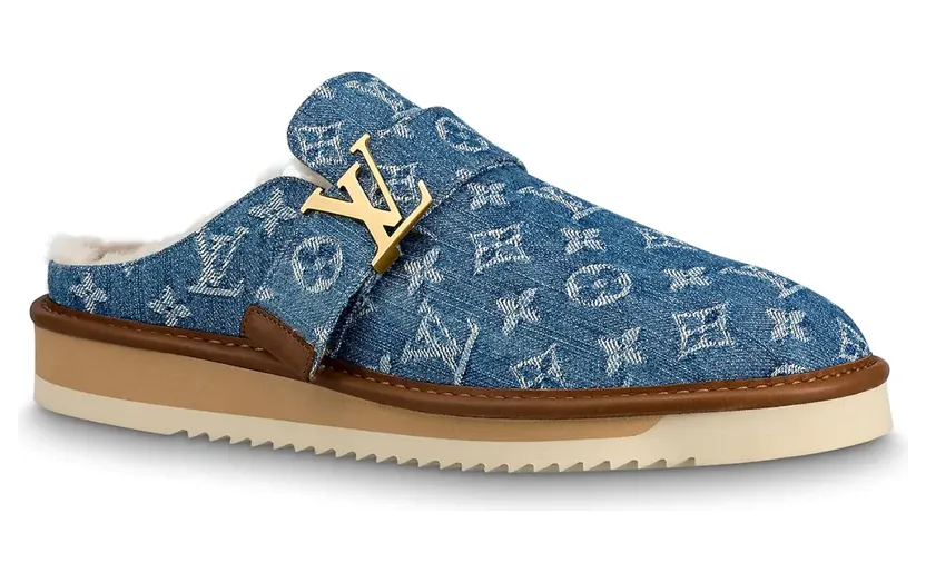 Louis Vuitton Cosy Mule Monogram Denim