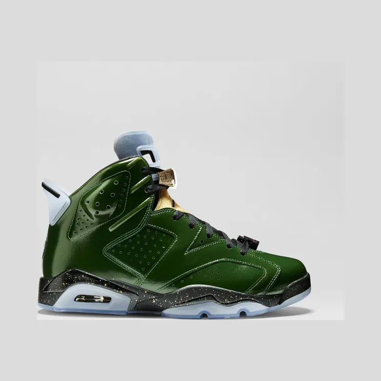 Air Jordan 6 Retro CC Championship Cigar – Pro Green (384664-350)