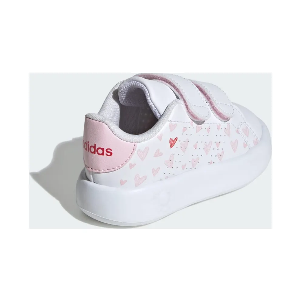 adidas Advantage Kids Cloud White / Clear Pink / Better Scarlet (ID5289)