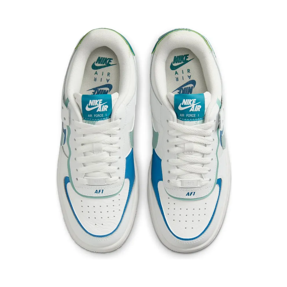 Nike Air Force 1 Low Shadow White Blue Whisper (DZ1847-101)