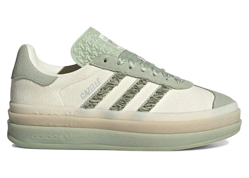 adidas Gazelle Bold Halo Green Ruffle (JR8373)