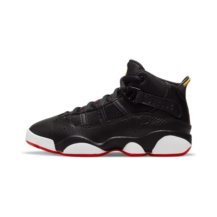 Nike Jordan Kids Black Jordan 6 Rings PS Little Kids Sneakers (323432-063)