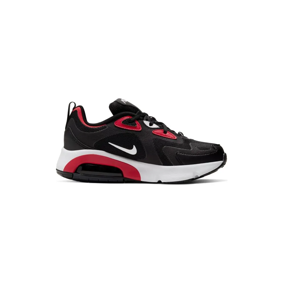 Nike Air Max 200 Black University Red (GS) Black/University Red/White (AT5627-007)