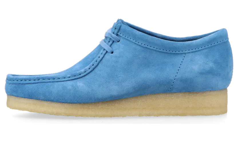 Clarks Originals Wallabee Vibrant Blue Suede