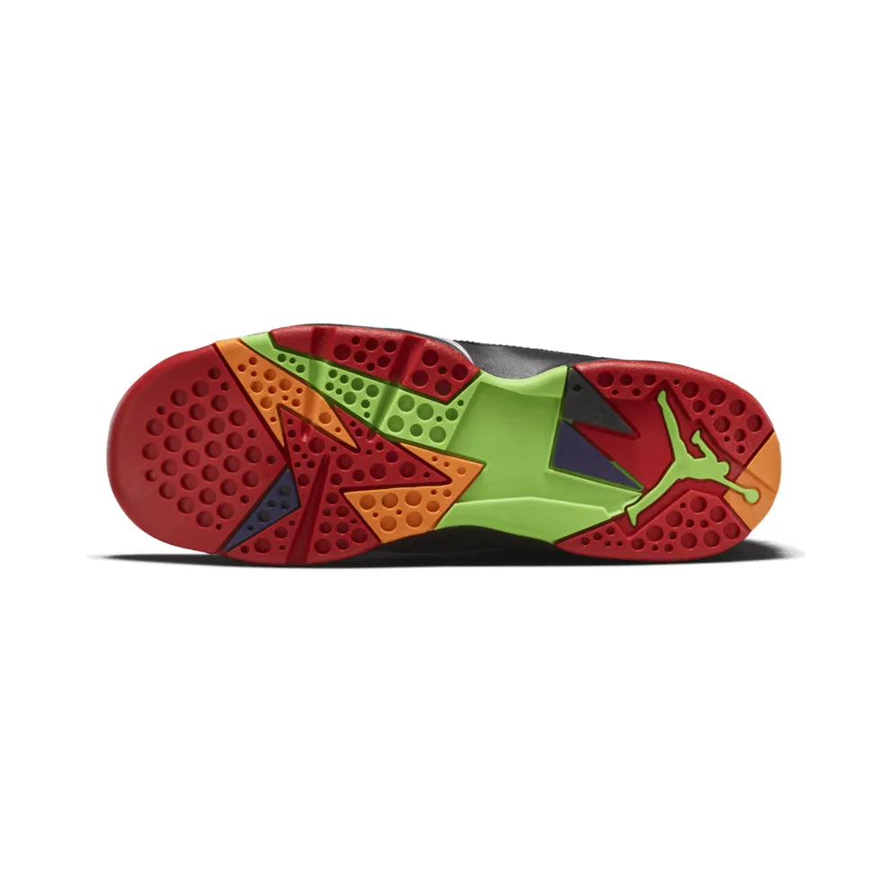 Jordan 7 Retro Marvin the Martian (GS) Black/University Red-Green Pulse-Cool Grey (304774-029)