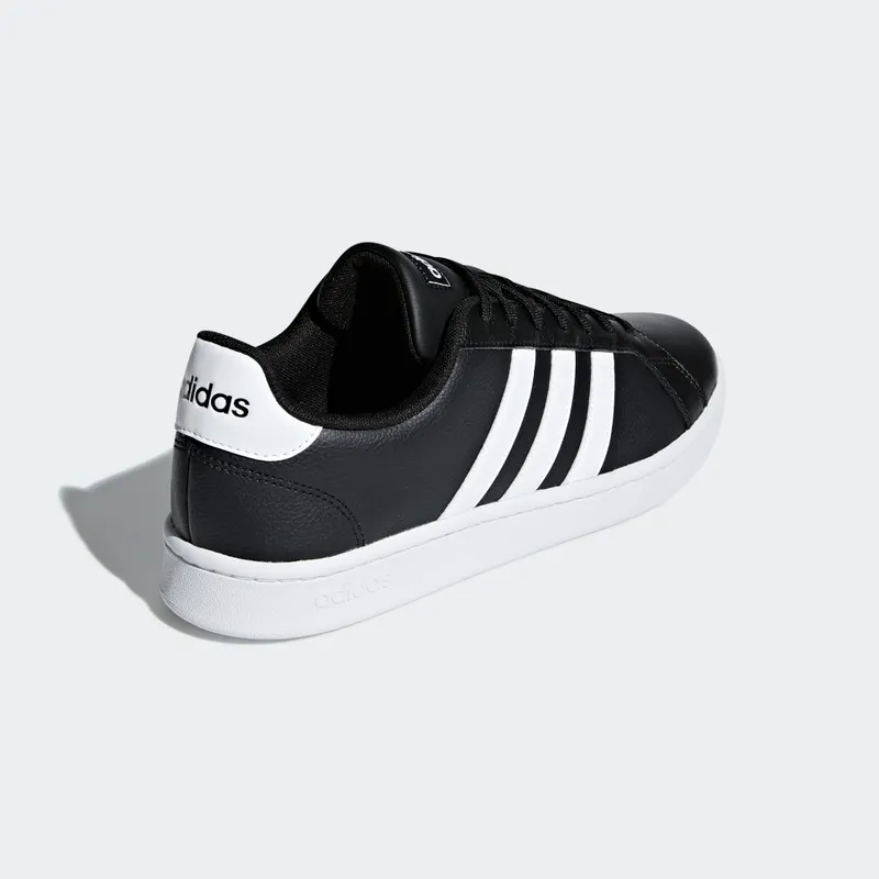 Adidas Grand Court Core Black / Cloud White / Cloud White (F36393)