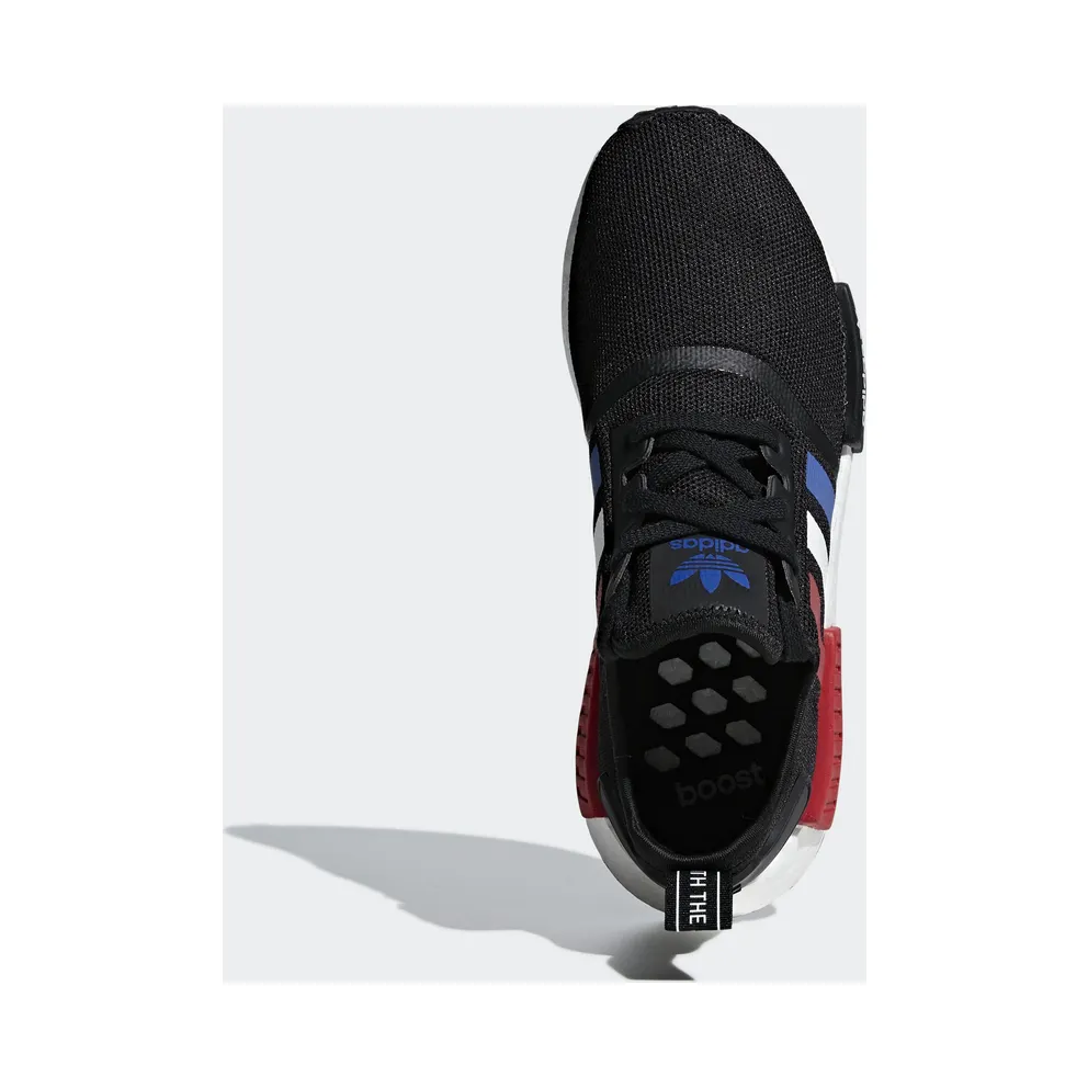 adidas NMD R1 Black Tri-Color Core Black/Collegiate Royal/Footwear White (F99712)