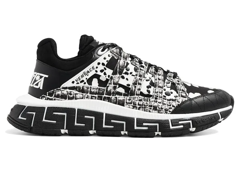 Versace Trigreca Black White (DSU8094 1A08908 2B020)