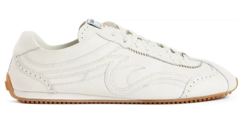 SANDRO Sneakers aus Leder – Nude (SFACH01490)
