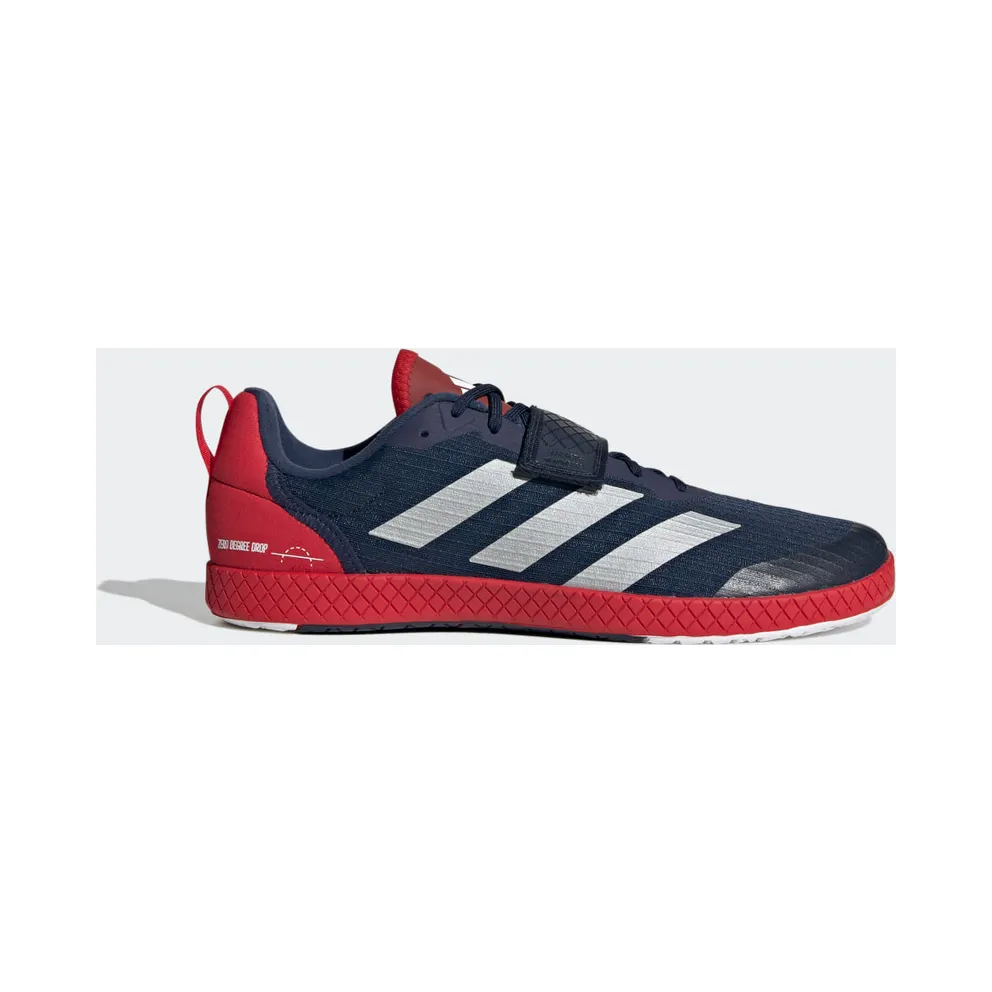 adidas The Total Gewichthebeschuh Team Navy Blue 2 / Silver Metallic / Better Scarlet (HQ3533)