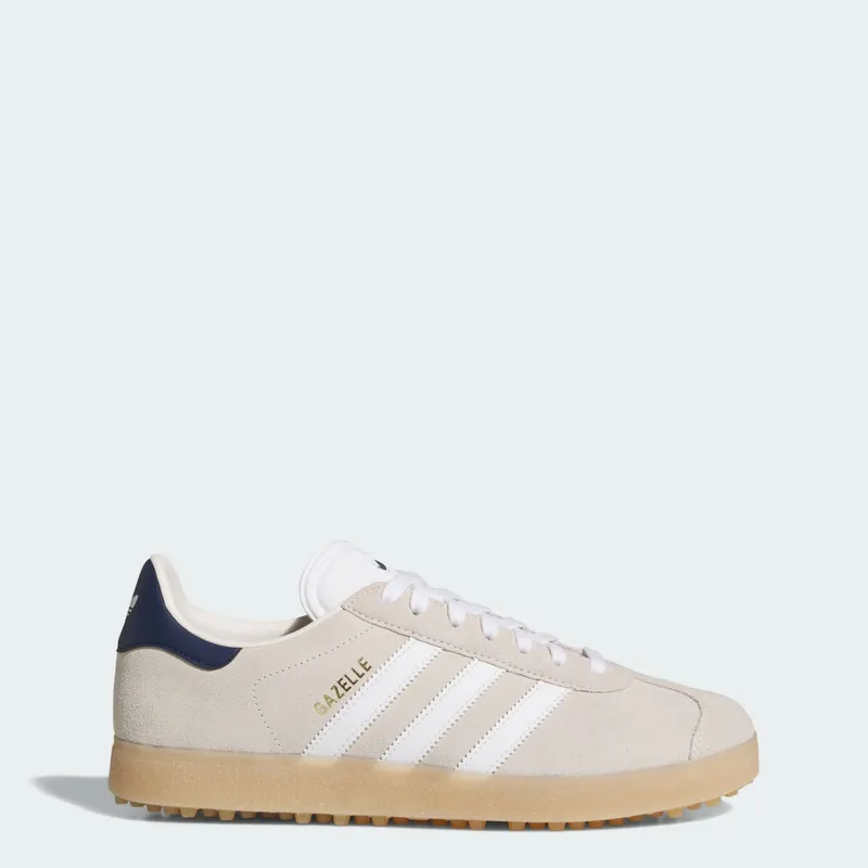 Adidas Gazelle Spikeless Golf “Chalk White Night Indigo” (HP7073)