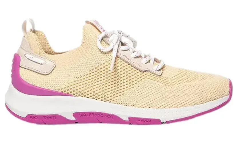 TBS sneaker lichtgeel (JELLINA-Q7D39)