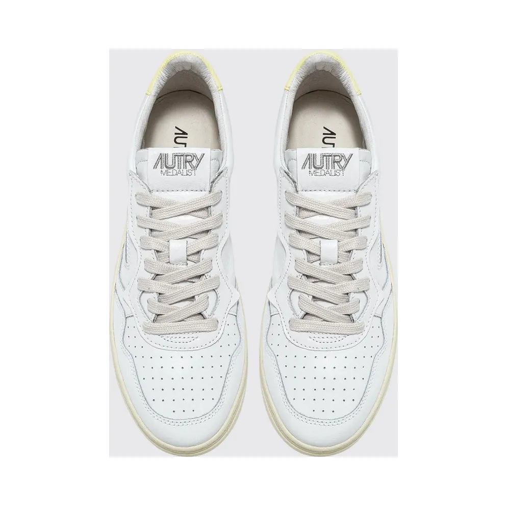 Autry Medalist Low Leather Yellow (AULMLL09)