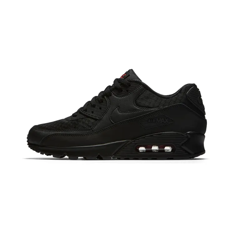 Nike Air Max 90 Ninja Pack “Black / Metallic Silver / University Red” (537384-084)