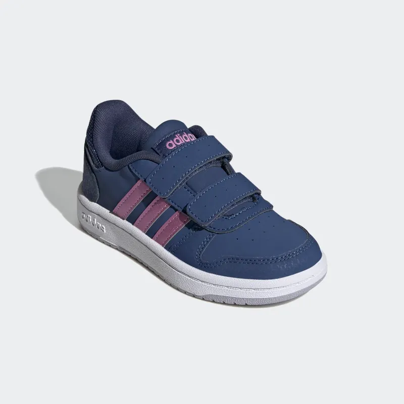 Adidas Hoops 2.0 Tech Indigo / Cherry Metallic / Glory Grey (FW4932)