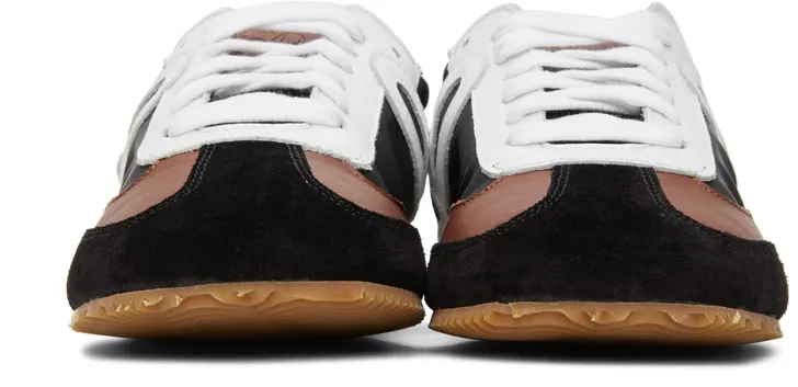 Loewe Black & Brown Ballet Runner Sneakers (L815282X37)