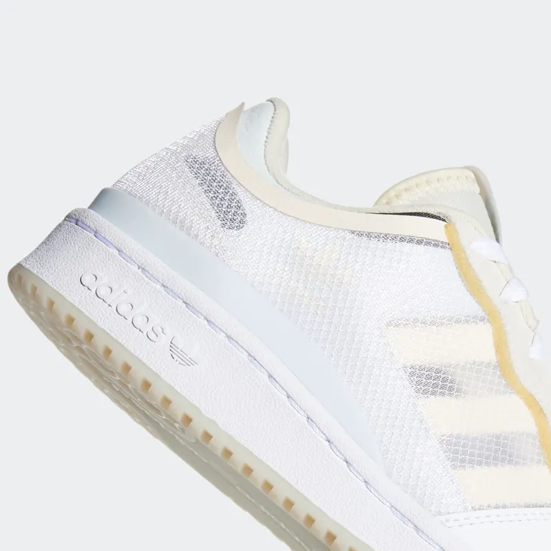 adidas Forum Low Transparent Panel Cloud White / Ecru Tint / Blue Tint (FY8014)
