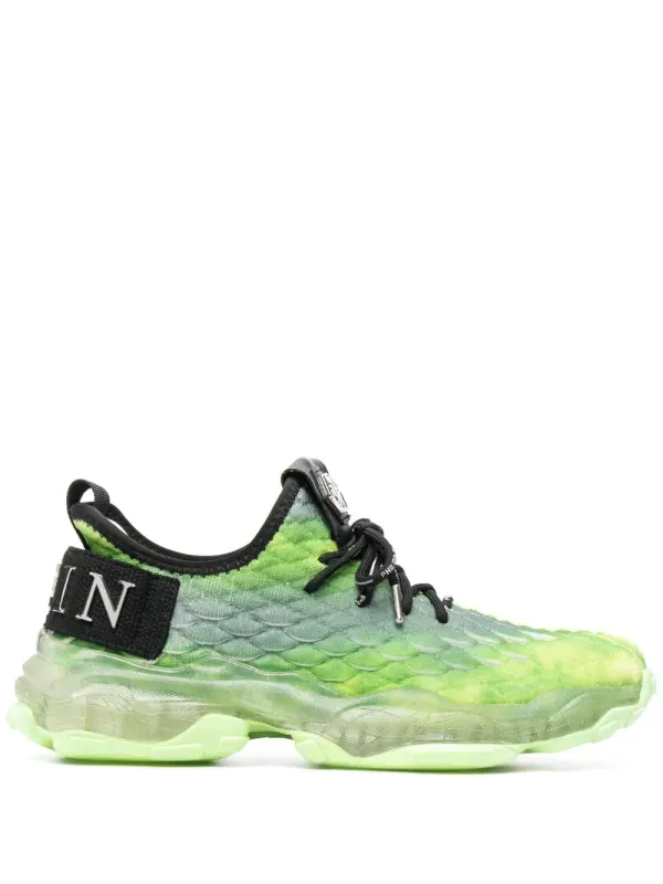 Philipp Plein Runner Hyper $hock sneakers – Yellow (UACSUSC0088PTE003N)